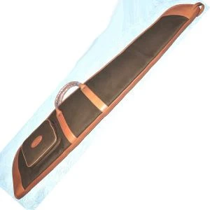Bolso de rifle de cuero de lona