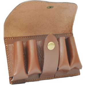 Case de balas de cuero para caza