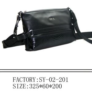 Bolso de hombro para hombres con patrón