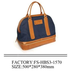 Bolsa de viaje con comparación de zapatos