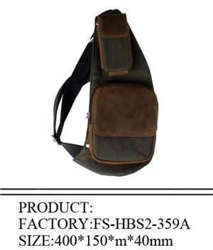 Bolso de honda de cuero porcelana 2021