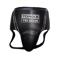 Protector de ingle de cuero de boxeo para hombres