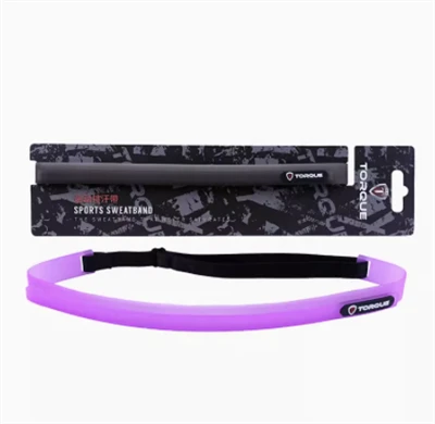 Banda para el sudor de silicona para fitness o deportes