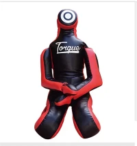 Maniquí de entrenamiento de boxeo de cuero ultrafibra